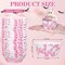 300Pcs Halloween Cupcake Liners Pink Ghost Baking Cups Wrappers Greaseproof Muffin Liners for Halloween Party Supplies